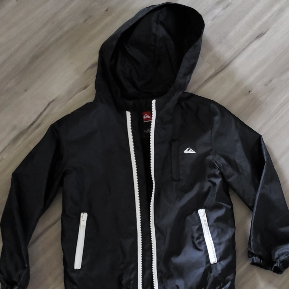 Black Quiksilver jacket, size 4, EUC